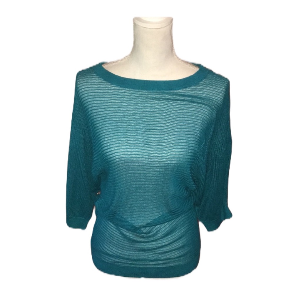 Express | Turquoise Dolman Sweater/Top | M